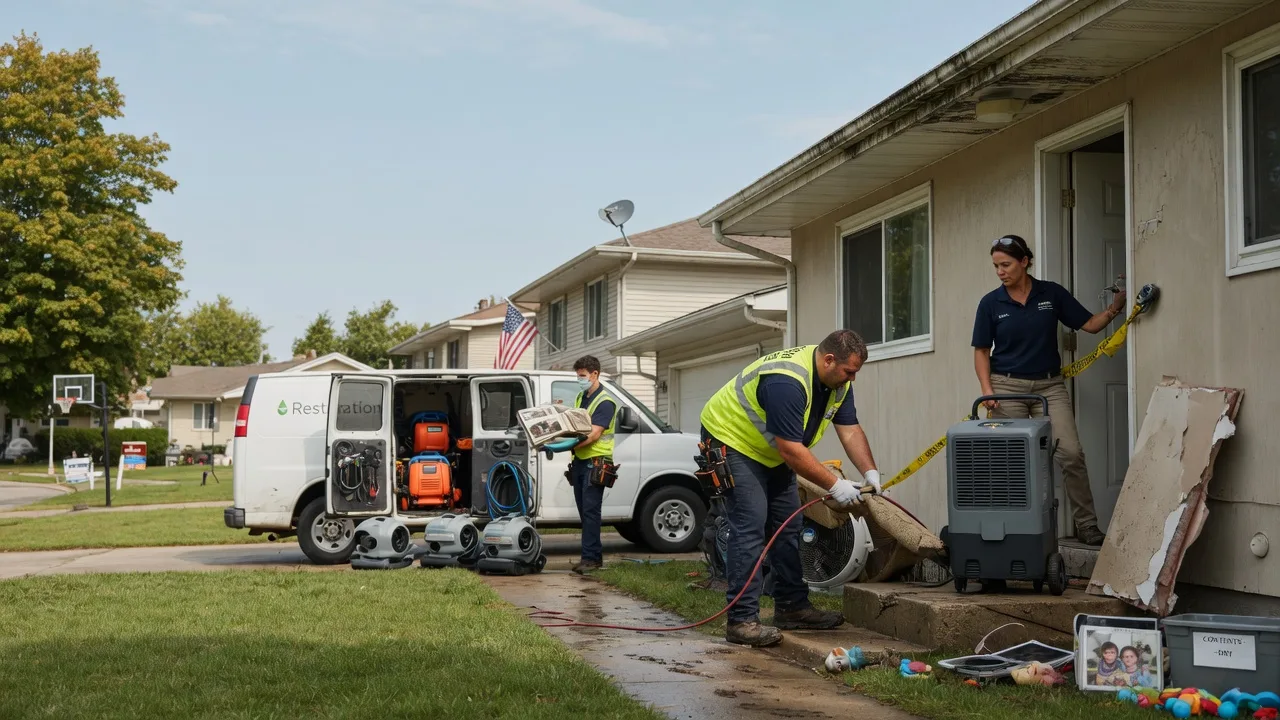 Water Damage Restoration in White Cottage, OH near me
